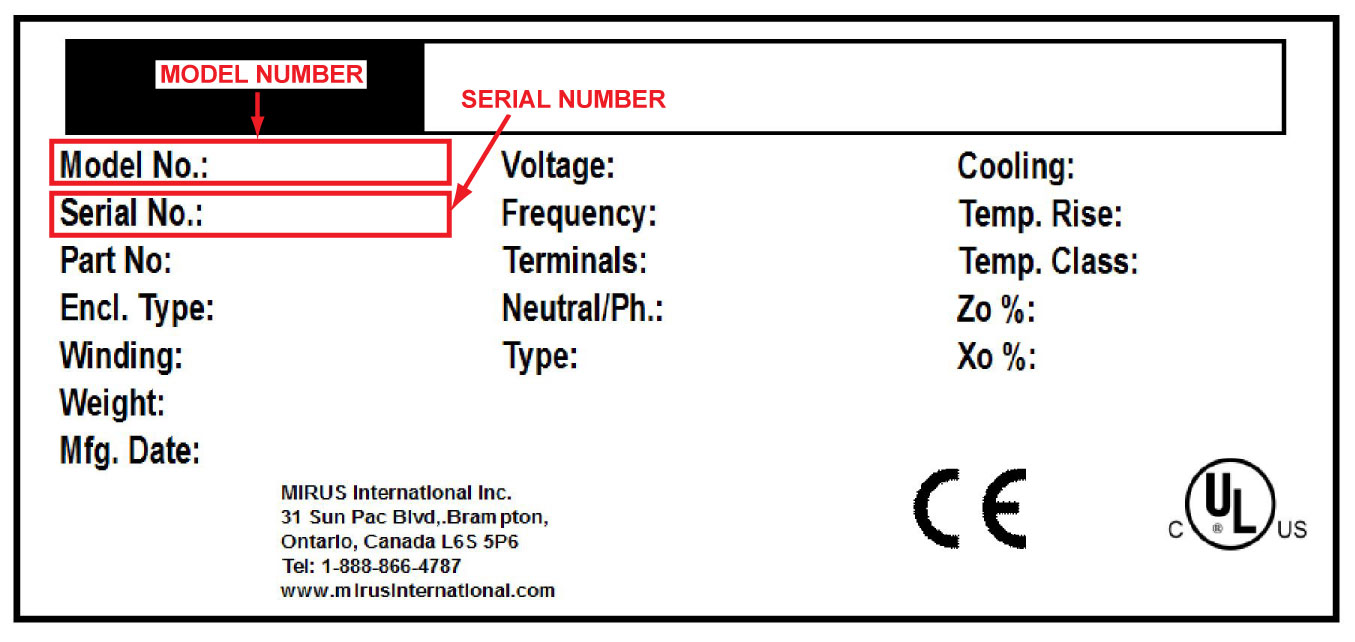 Eliminator Nameplate